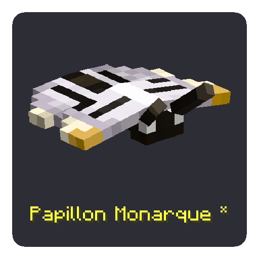 Papillon Monarque Shiny